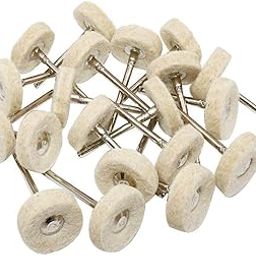 DIY Crafts Pack Of 10 Pcs, Polishing Buff Wheel, Qty 10x Pcs Only, Wool Polishing Buff Wheel DIY Tools for Dremel Buffing Wheels Rotary Tool (Pack Of 10 Pcs, Polishing Buff Wheel)-picture-18