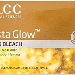 VLCC Insta Glow Gold Bleach - 402g | With Colloidal Glow For Glowing Fairness | Skin Brightening Bleach | Perfect Skin Match, Reduces Facial Hair Visibility, Brightens Complexion.-image-90