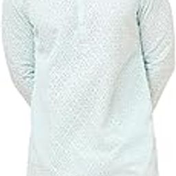Men's Georgette Embroidered Kurta Pyjama Set (2pcs)-image-62
