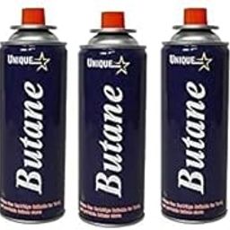 R.O.H.C 225G Butane Gas Canister - High-Performance Fuel for Lighters, Small Stoves, Flame Torches, Welding, Soldering, Food Baking, and Burners - Safety Release Device Included Pack of 5-22