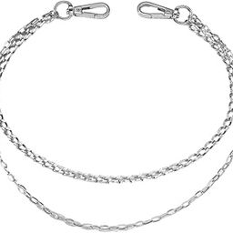 Jean Chain,Goth Trouser Chain,Pants Chain Waist Jewelry,Wallet Chain,Biker Chain (For Womens,Mens And Boys) Stainless Steel Chain #MTAC166-image-79