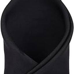 Men Black Solid Party Pocket Square-image-68