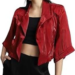 Womens Transparent Regular Fit Jacket-image-11