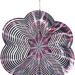 UJEAVETTE Wind Spinner 3D Stainless Steel Rotating Sculpture for Yard Home Patio 22x33cm-image-36
