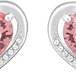 Women 925 Silver Valentine Stud Earrings| | With Certificate Of Authenticity And 925 Stamp | 6 Months Warranty-image-62