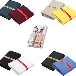 KUNDAN SULZ GWALIOR Men's Cotton Shirt & Trouser Fabric Combo Set (Pack of 4 Pant and Shirt Pieces)-image-14