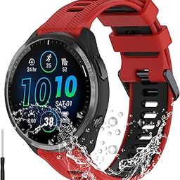 Miimall Compatible for Garmin Instinct 2X Solar Band, Adjustable Soft Silicone Replacement Sport Watch Wristband Strap for Garmin Instinct 2X Solar Accessories-picture-13