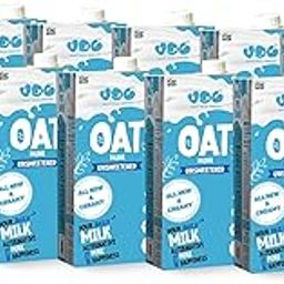 VDC Oat Drink Unsweetened - Non dairy, Clean Label, Source of Protein, Source of Dietary Fiber, Zero Cholesterol,Fortified with vitamins & Minerals, Lactose free,Vegan, No added Sugar, Zero Preservatives-1l(Pack of 12)-image-7
