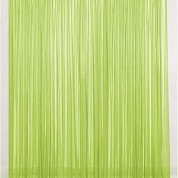 FI - FLICK IN 1 Pcs Green net Curtain Cloth for Decoration Backdrop for Birthdays, Christmas, Anniversary, Baby Shower, Photo Shoot, Wedding Party, Stage Background(Pack of 1)-picture-12
