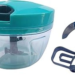 HK 4All 2-in-1 Handy Manual Vegetable Chopper | Dori-Pull Chopper for Vegetables & Fruits - 450 Ml-picture-15