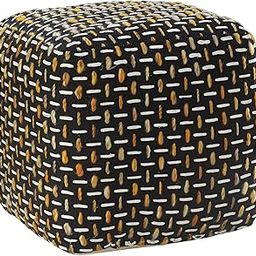 LR Home Modern Interwoven Geometric Pouf-image-50