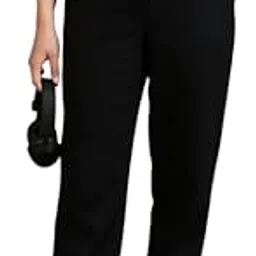 me queen Women's Pure Linen Trousers | Lightweight Cotton Linen Pants for Summer | Breathable, Straight Fit with Elastic Waist for Everyday Wear.-picture-0