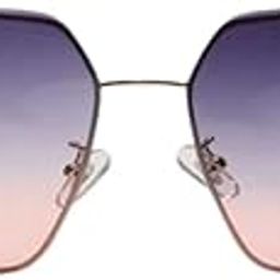Square Frame Sunglasses with Brown Tinted Lenses, Metal Frame, Classic Design-image-58