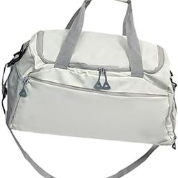 Enakshi® Travel Duffle Bag Portable Sports Gym Bag for Outdoor Business Trip Fitness White|Sporting Goods | Fitness, Running & Yoga | Gym Bags-image-68
