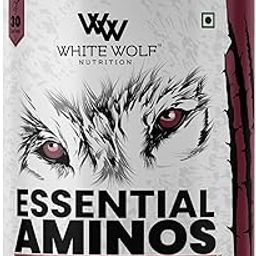 White Wolf Essential Aminos with HMB | EAA + BCAA + Electrolytes | Mixed Berry Flavor | Muscle Recovery & Hydration | 480g | 30 Servings | For Men & Women-22