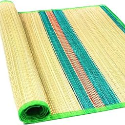 TGH Traditional Korai Grass Mat - Floor Mat Korai 6 X 3.5 [ Green ]-image-58