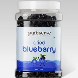 Pureserve Premium Dried Blueberries 500g – Naturally Sweet & Juicy | Antioxidant-Rich Superfood Dry Fruits | No Added Preservatives | Ideal for Snacking, Baking & Smoothies-image-86