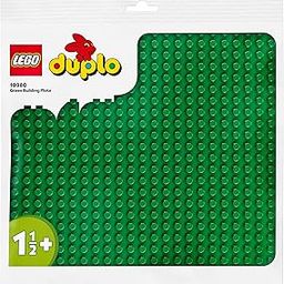 LEGO DUPLO Green Building Plate 10980 Build-and-Display Baseplate Toy for Preschoolers Aged 18 Months and up-image-55