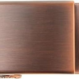 Mens Ratchet Belt Buckle, Automatic Slide Buckle for Belt Strap 34-36mm Copper | Clothing Shoes & Accessories | Mens Accessories | Belt Buckles-image-52
