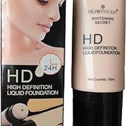 Hr Hd Foundation Whitening Secret For All Skin Type Light Weight Waterproof Hr5555 35Ml Makeup Foundation for Women (Shade-02#, For Fair Skin Tone)(Pack Of 1).-image-20