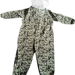 CALANDIS® Professional Polyester Full Body Beekeeping Suit Jumpsuit With Veil Hood Xxl-image-35