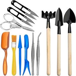 12Pcs Succulent Tools Durable Digging, Weeding Mini Gardening Hand Tools Set-image-47