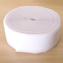 Losa 25m x Loop Fastener Fastening Tape Self Adhesive Tie, White, 11cm-image-53