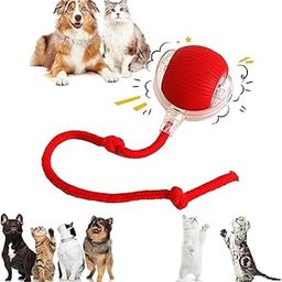 Shatanuvart Export Interactive Rolling Dog Toy – 360° Electric Smart Rolling Ball for Dogs – Automatic Pet Ball with Lights – Fun Exercise Toy for Small & Medium Dogs (Style 2)-18