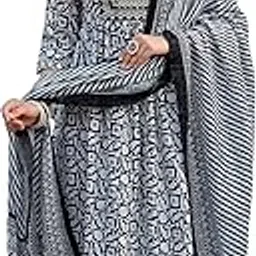 klosia Women Viscose Embroidered Kurta Pant Dupatta Set-picture-1
