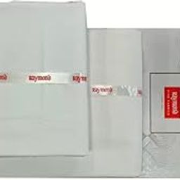 100% Cotton Shirt Trouser Fabric Combo Box (Unstitched, All Weather Fabric White Shirt+ White Trouser)-image-19