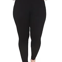 mukhaksh (Pack of 1 Women Ladies Girls Black Ankle Length Legging with String-picture-35