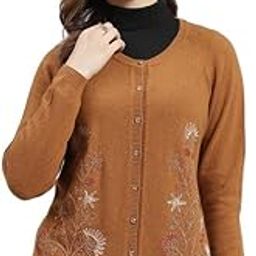 Embroidered Womens Cardigan-image-98