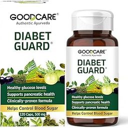GOODCARE Diabet Guard 120 Capsules | Supports Healthy Blood Sugar & Pancreatic Health | Karela, Methi, Neem Patti &15 Natural Herbs | Clinically Tested| For Men & Women-image-67