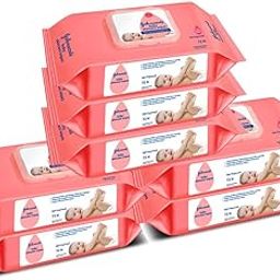 Johnson's Baby Wet Wipes | 504 Wipes | Alcohol & Soap Free | Prevents Rashes & Redness | with 3X Moisturising Lotion | As Mild as Pure Water | Enriched with Glycerin |-5