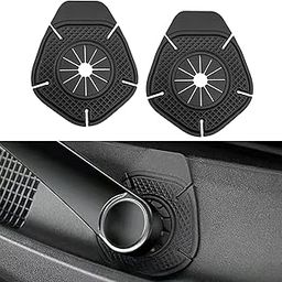 2PCS Car Wiper Hole Protective Cover, Silicone Wiper Arm Bottom Protection Pads, Wiper Dust Jacket Anti-Leaf Universal for Most Vehicles - Black-15