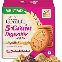Sunfeast Farmlite 5 Seed Digestive Biscuit | High Fibre | Goodness of 5 Power Seeds & Wheat Fibre | 800g-image-6