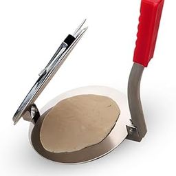 Paratha Maker Press Machine with Manual Stainless Steel Handel-image-61