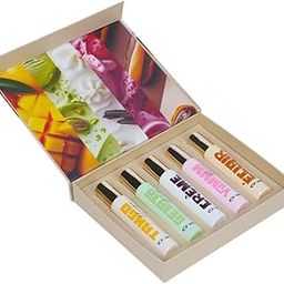 Ossa Gourmand Discovery Set - Tango Mango, Gelato Pista, Creme Vanilla, Yummm Berry, Eclair Caramel Unisex Parfum 75ml | Long-Lasting Fragrance for Men & Women | Gift Set For All Occasions (Pack of 5)-6