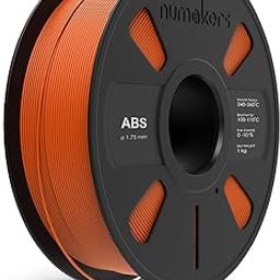 NUMAKERS ABS 3D Printer Filament, 1.75mm, Dimensional Accuracy +/- 0.03 mm, 1 kg Spool (2.2 lbs), Compatible with Most FDM Printers (Burnt Orange)-image-38