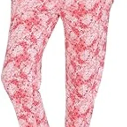 jockey Rx09 Women's Micro Modal Cotton Relaxed Fit Printed Casual Style Pyjama with Lace Trim On Pockets-picture-13