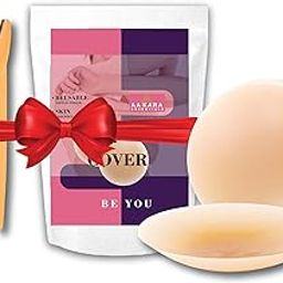 Combo Pack of 2 Reusable Adhesive Pasties with 1 Face Razor | Premium Ultra Thin | Invisible | Waterproof | Upto 14 Hrs Sticking Capacity-image-24