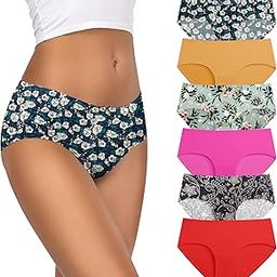 Cotton Plus Size Underwear Regular Full Coverage Innerwear Panty Set for Women and Teenage Girls Hipster Brief for Daily Use Combo Pack (Assorted Prints and Colours) Multicolour-image-92