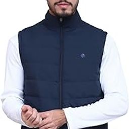 Sleeveless Jackets for Men: Bold Solid Pattern Styles for Unconventional Fashion-image-87