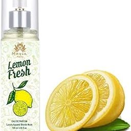 Mayin Perfumes Lemon Fresh Eau De Parfum/ Perfumed Spray/ Pocket Perfume For Men And Women 105 ml-picture-13