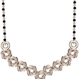 14k (585)/18K(750)/22K(916) Yellow/White/Rose Gold Mangalsutra for Women-image-69
