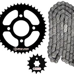 Drive Chain Premium Hardened Sprocket Kit for Bajaj Pulsar 150 UG4/ABS/Neon/BS4 – Size 44T (4Hole)/15T (2Hole), R428H-124L | Heavy Duty, High-Performance & Low Maintenance-19