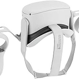 Geekria VR Wall Mount Compatible with Oculus Quest 2, Oculus Rift S, Pico Neo 3, Pico Neo 4, VR Headset and Controller Mount Storage Hook Hanger, Adjustable Controllers Holder (White)-image-7