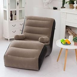FLUZOV Inflatable Air Sofa Set - Portable Sofa Chair for Home, Living Room,Outdoor & Travel, Camping, & Outdoor Use - Quick Inflate, Comfortable & Lightweight-11