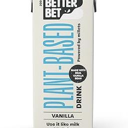 Better Bet Vanilla Vegan Millet Beverage 4L (20 X 200 ML) | Plant Based | Lactose Free | No Added Preservatives | No Cholesterol | No Trans Fat-image-94