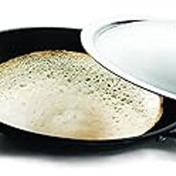 Pigeon by Stovekraft Special Aluminium Non-Stick Appachetty with Lid, 200mm, Black-picture-8